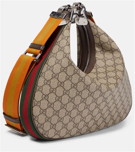 gucci hook|Gucci attache bag close.